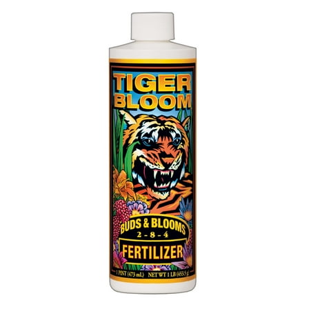 FoxFarm FX14093 Tiger Bloom Liquid Concentrate Garden Plant Fertilizer, 1 Pint