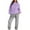 Purple, variant on Womens Oversized Sweatshirt Hoodie Womens Sweatshirt Hoodie Pullover Sweatshirts for Women V Neck Plus Size Tops for Women 4x-5x My Orders past Orders