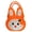 Orange, variant on Orange Orange Easter Bunny Candy Bag Polyester Spandex Basket For Holiday Egg Hunt