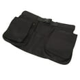 thumbnail image 2 of Delantal cubierta de cintura con hebilla de plástico múltiples bolsillos delantales de servidor para hombre y mujer negro YUNYI BRAND  Deportes, 2 of 8