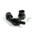 thumbnail image 6 of BLACK AN8 8AN AN-8 45 Degree Swivel Reusable PTFE Hose End Fitting Adapter BLACK AN8 8AN AN-8 45 Degree Swivel Reusable PTFE Hose End Fitting Adapter, 6 of 7