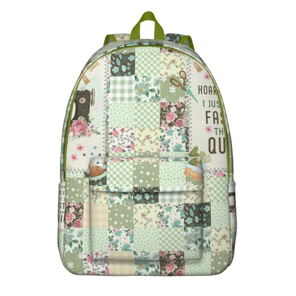 Bohemian Ethnic Travel Backpack for Women, Durable Casual Daypack with Reinforced Straps and Double Zippers, Artistic Print