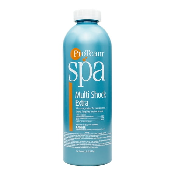 ProTeam Spa Multi Shock Extra Liquid Swimming Pool Shock 2 lb