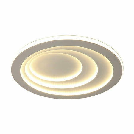 

OUKANING Modern 50cm LED Ceiling Light 40W Flush Mount Round Ceiling Lamp with Remote Control for Living Room Hallway