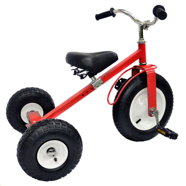 Valley, All Terrain Red Tricycle with Wagon Set, Kids Pedal Toy