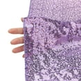 thumbnail image 4 of REGALWOVEN 1 Pack Tablecloths Sequin Table Covers for Dining Room Light Purple 47' x 59', 4 of 6