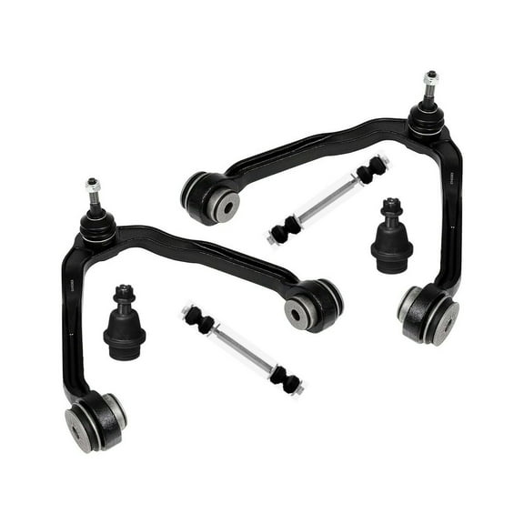 2 Upper Control Arm   2 Lower Ball Joints   2 Sway Bar Links Kit with Torsion Bar Suspension ONLY Fits select: 1999-2007 CHEVROLET SILVERADO, 2000-2006 CHEVROLET TAHOE