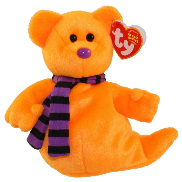 TY Beanie Baby SHIVERS the Ghost Bear (6.5 inch)