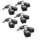 thumbnail image 1 of 5 Pairs CCTV Coax BNC Video Power Balun Transceiver to CAT5E 6 RJ45 Connector Coaxial/Analog HD Twis, 1 of 5