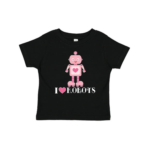 Inktastic Robotics I Love Robots Girls Girls Baby T-Shirt