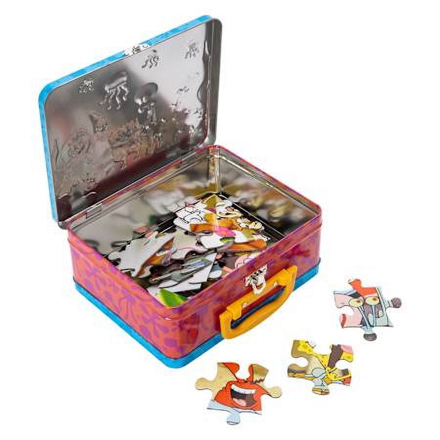 Spongebob Squarepants 48pc Puzzle in Tin Lunch Box