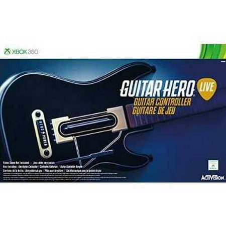 guitar hero live guitar controller, xbox 360, no game