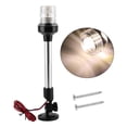 thumbnail image 3 of Luz LED de ancla para yate, lámpara de navegación redonda de seguridad de 360  degree, seguridad superbrillante, luces de señal blancas de 12-24V, iluminación 12 pulgadas Sharpla  Luz de navegación, 3 of 8