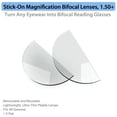 thumbnail image 3 of Lentes bifocales de aumento adherente, 1.50+ TVTimeDirect SORBL150, 3 of 3