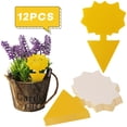 thumbnail image 2 of Elegant Choise 12Pcs Sticky Fruit Fly Traps Fungus Gnat Killer Trap Use for Indoor & Outdoor, 2 of 11