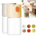 thumbnail image 1 of Cqxid Seasoning Box Under $10 And Pepper Shakers Precise Quantitative Type 2024 New Multifunctional Control And Seasoning Bottle Jars Seasoning Shaker Containers For Kitchen Cooking Campi, 1 of 8