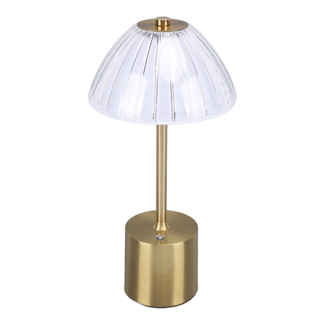 Lámpara de Escritorio LED de Cristal ANGGREK Recargable Portátil para El Hogar