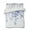 Lnk Blue, variant on Quilts Twin Size, Blue Grey Eucalyptus Leaves Soft Comforter Bedding Set for Bed, Spring Rustic Botanical Lightweight Quilted Bedspread with Pillow Cover(2 Pieces) for All Season, 68x86 Inch