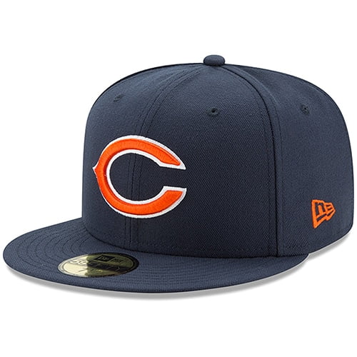 Men's New Era Navy Chicago Bears Omaha 59FIFTY Fitted Hat