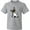 AC-Heather Grey, variant on Inktastic Tri Color Corgi Youth T-Shirt