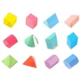 thumbnail image 2 of Material didáctico de 12 piezas para figuras geométricas, a partir de 7 años, set de demostración de volumen y superficie, cuerpos geométricos, figura, 2 of 9