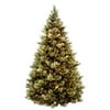 National Tree Company Clear Prelit LED Green Flocked Full Christmas Tree, 7.5'