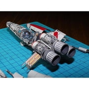 Galactica II Ship 3D Model Spaceship DIY Handmade Spacecraft Toy
