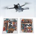 thumbnail image 4 of Drone Remote Control Sticker, Accurate Cutting Corrosion Resistant PVC Drone Controller Protective Sticker Easy To Tear No Residue For RC Equipments, 4 of 8