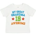 thumbnail image 3 of Inktastic My Great Grandma is Awesome Boys or Girls Toddler T-Shirt, 3 of 5
