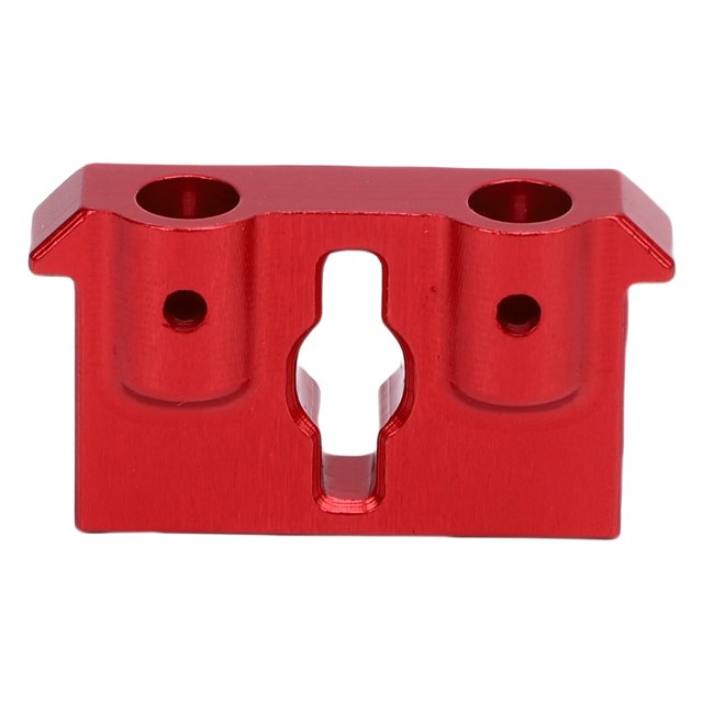 RC Front Bumper Mount, Aluminum Anodized Replacement for Redcat Ascent 1/18 Scale Crawler Upgrade with Improved Steering Stability and Enhanced Linkage