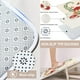 thumbnail image 4 of Juego de cortinas de baño Jieprom con forma de hongo, mariposa y flor, 4 of 7