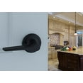 thumbnail image 2 of Copper Creek ZL2220BC Door Lever, Black, 2 of 7
