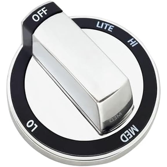 W10415450 Control Knob Fit for Whirlpool Stove Knob Replace WPW10415450,W10294797,W10325899,2118719, AP6021125,PS11754446, PD00007159 EAP11754446, 1Pcs