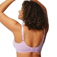 thumbnail image 3 of HSIA Plus Size Bras for Women Smoothing Full Coverage Minimizer Bras with Unlined Light Purple,36D, 3 of 10