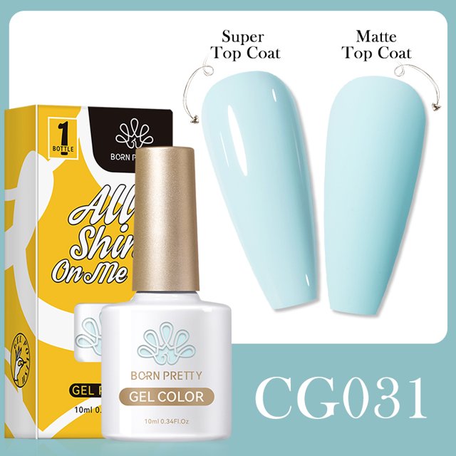 BORN PRETTY Summer Yellow Nail Gel Soak Off UV Esmalte De Uñas Decoración Arte Brillo Barniz 10ml