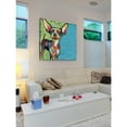 thumbnail image 6 of Chihuahua Pop Art Painting Print on Wrapped Canvas, 6 of 7