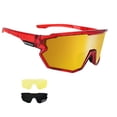thumbnail image 2 of Gafas Deportivas de Sol Polarizadas GIEADUN para Ciclismo y Béisbol en Rojo, 2 of 4