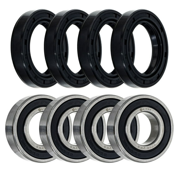 Niche Wheel Bearing Seal Kit for Honda FourTrax 200 Recon Rancher 350 6004-2RS MK1008254