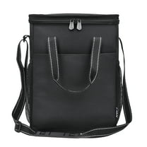 Tirrinia Polyester Leakproof Insulated Wine Tote Cooler Bag,Wine Carrier,Champagne Carrier Bag,Portable Waterproof Wine Bag