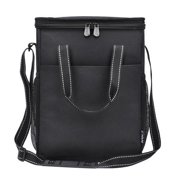 Tirrinia Polyester Leakproof Insulated Wine Tote Cooler Bag,Wine Carrier,Champagne Carrier Bag,Portable Waterproof Wine Bag