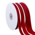 thumbnail image 1 of Cinta decorativa Jutom Velvet, 30 yardas, color rojo vino, 3 rollos, 1 of 7