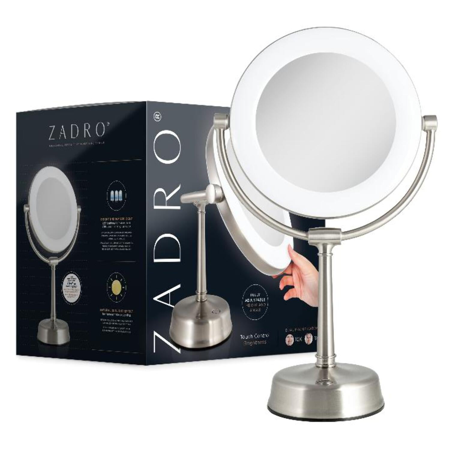 Zadro's Lexington LED Lighted Beauty Magnifying Makeup Zadro's Lexington LED Lighted Beauty Magnifying Makeup