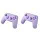 thumbnail image 1 of Controlador De Juegos Gamepad Reemplazo de Gamepad inalámbrico Compatible con Bluetooth DIY Gaming (Púrpura), 1 of 4