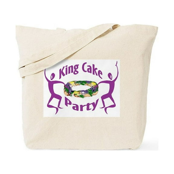 CafePress - King Cake Party Tote Bag - Unisex Canvas Tote Bag, Beige, 1-Piece