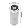 thumbnail image 2 of SHENMO Aquarium Réservoir de Poissons Filet de Filtration en Acier Inoxydable Couvercle de Protection pour Crevettes, 2 of 6