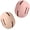 2 Pcs Khaki+Pink, variant on Makeup Sponge Holder - Shatterproof Beauty Make Up Blender Case for Travel -