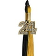 thumbnail image 5 of Endea Graduation Black/Bright Gold Graduation Tassel with Gold Date Drop, 5 of 11