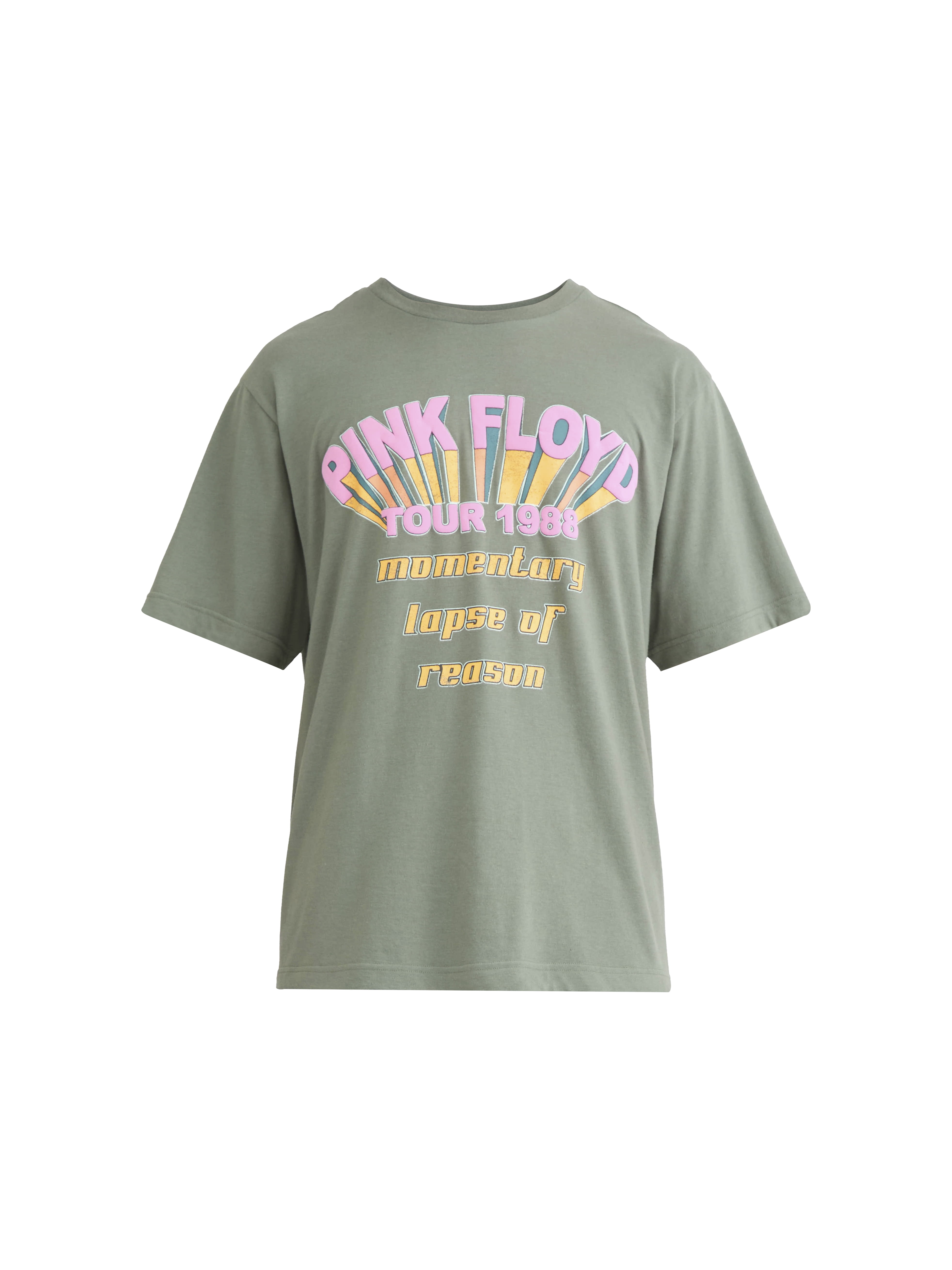 Pink Floyd Men's & Big Men's Drop Shoulder Graphic Tee, Sizes S-3XL