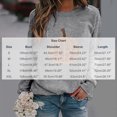thumbnail image 3 of QUNYINEY Crew Neck Womens Sweatshirts Graphic Pumpkin Pullover Halloween Tops Fall Casual Long Sleeve Loose Fit Sweatshirts, 3 of 6