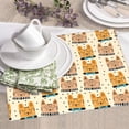 thumbnail image 6 of Dish Drying Mat, Classic Smiling Cartoon Cat Highly Absorbent Drying Matt Kitchen Counter, Dish Mat Drying Pad Dishes Drainer Mats for Kitchen Counter or Sink, 16 x 18 inch, 6 of 6